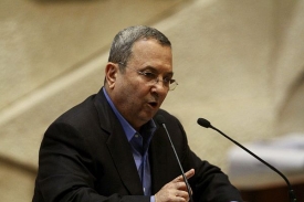 Izraelský ministr obrany Ehud Barak.
